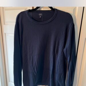 J.Crew Deep Blue Cotton Sweater
